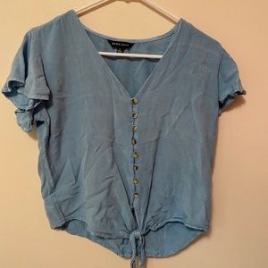 Denim top